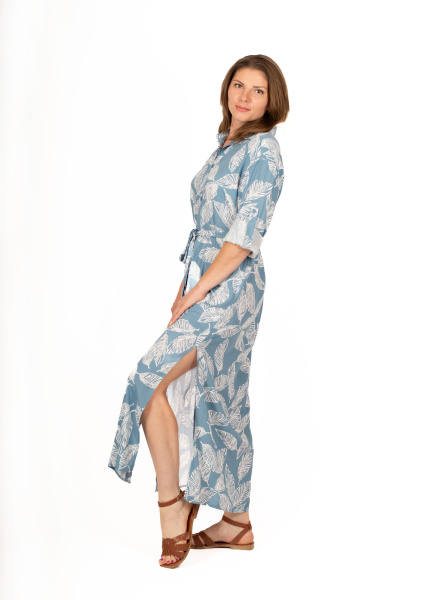 05-голубой белый